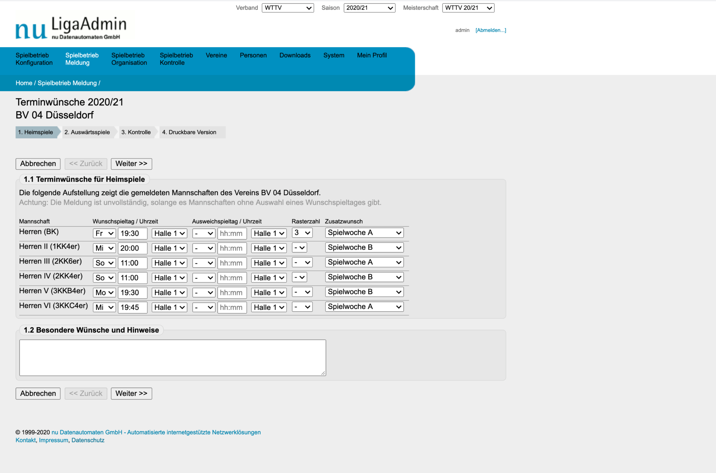 NULIGA HANDBALL visual data 5
